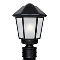 Besa Lighting Costaluz, 3272 Series Post, Black 1x75W Incandescent 327257-POST-FR